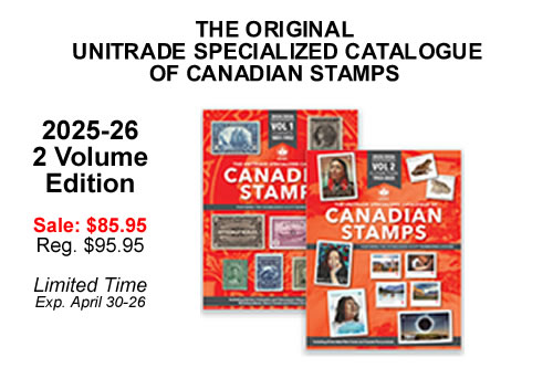 The Unitrade Specialized Catalogue of Canadian Stamps