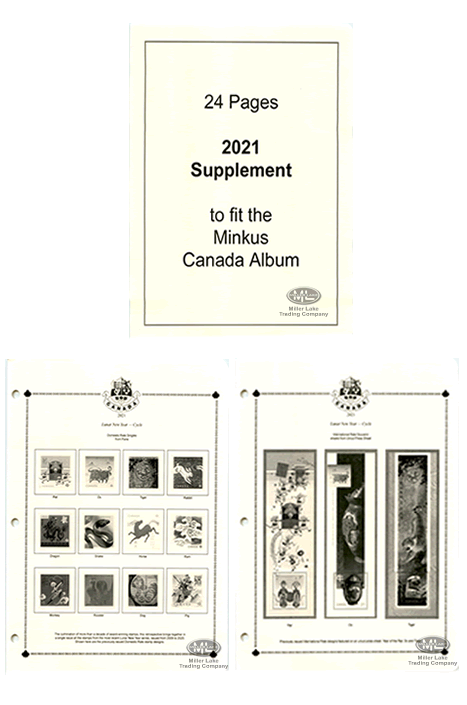Minkus Canada Illustrated Stamp Supplement
