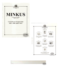 Minkus Canada Stamp Supplements