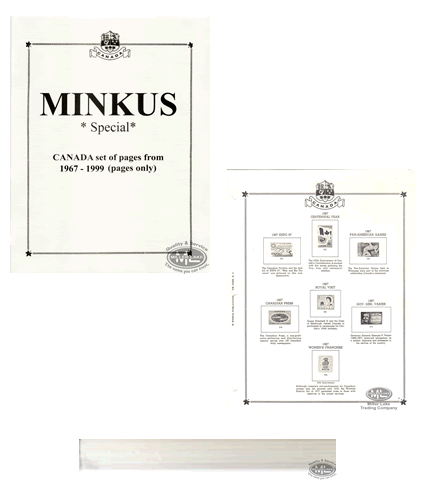 Minkus Canada Stamp Supplements