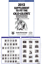 Old Glory United States Illustrated Stamp Supplement